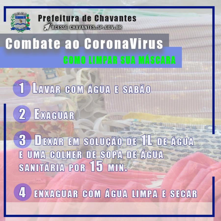 Como Limpar sua Mascara