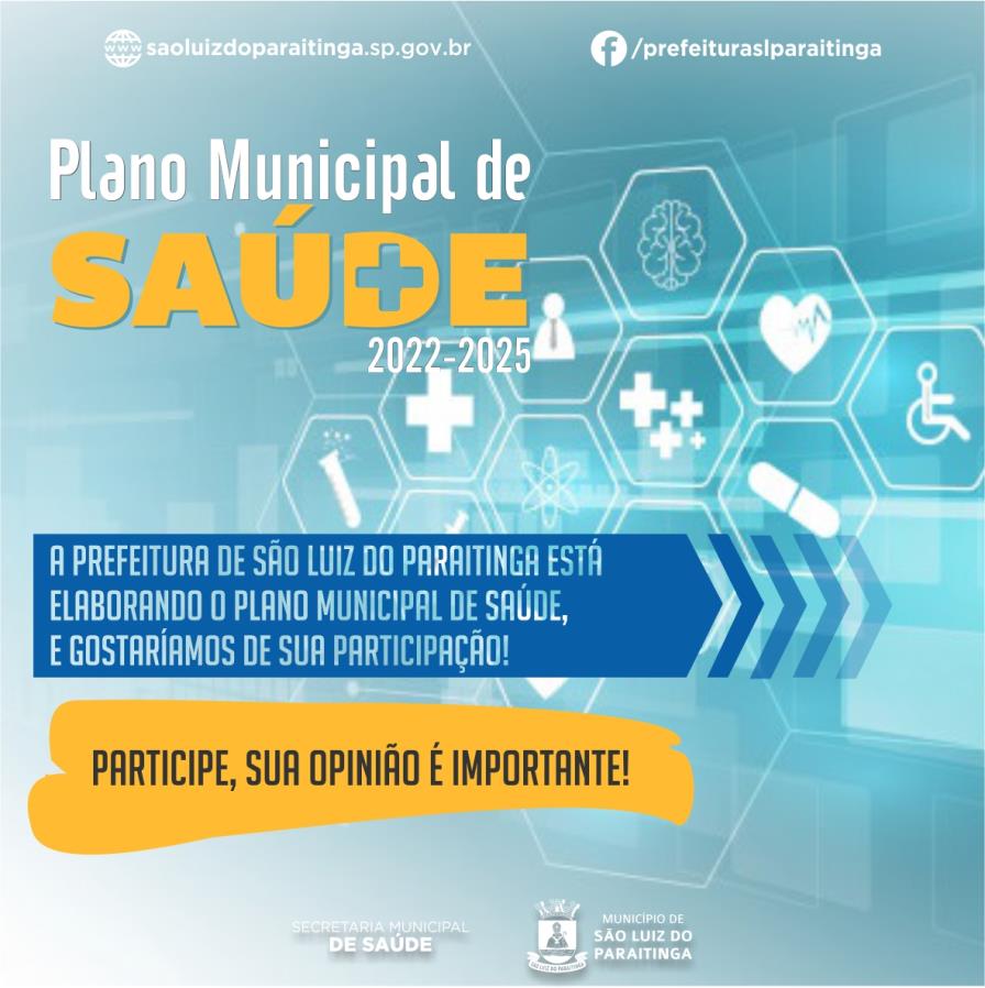 Elaboração Plano Municipal da Saúde