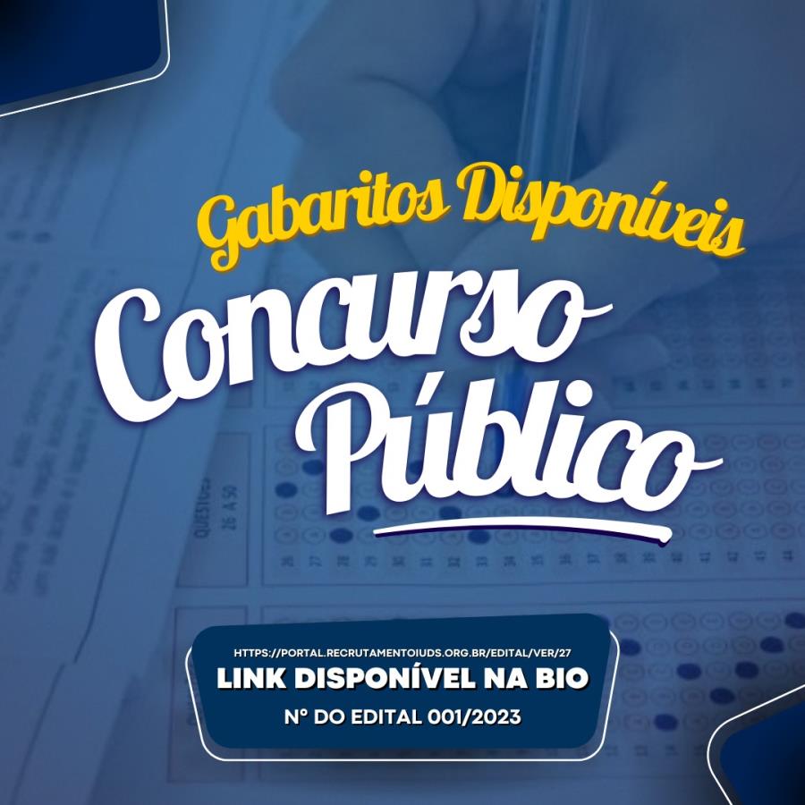 Gabarito Preliminar - Edital de Concurso Público nº 001/2023