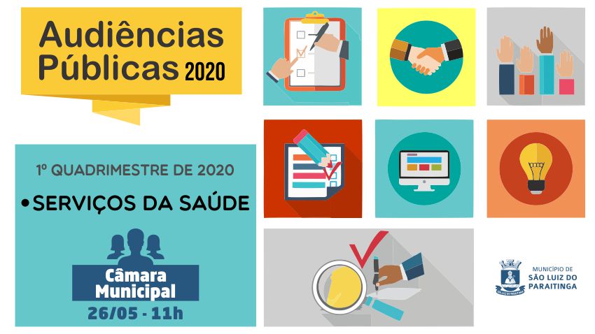 Audiência Pública dos Serviços de Saúde – 1º Quadrimestre de 2020