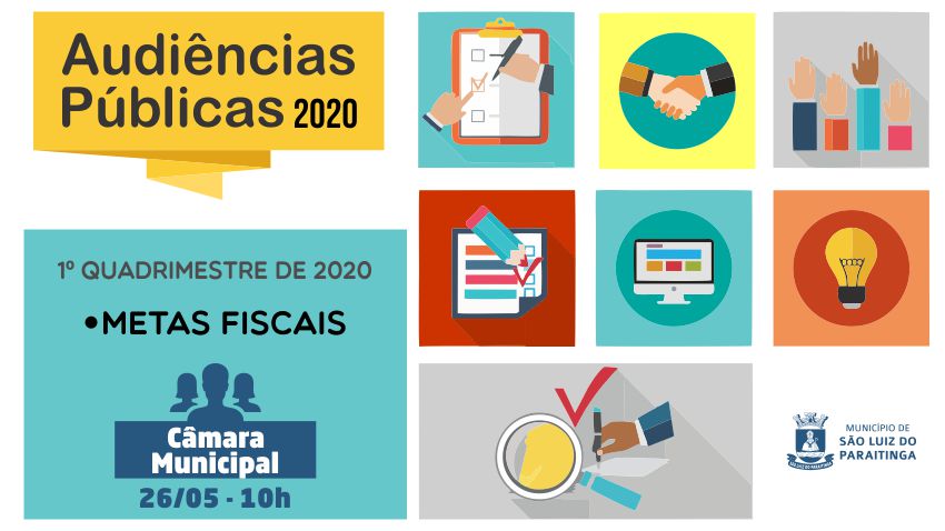 Audiência Pública das Metas Fiscais – 1º Quadrimestre de 2020