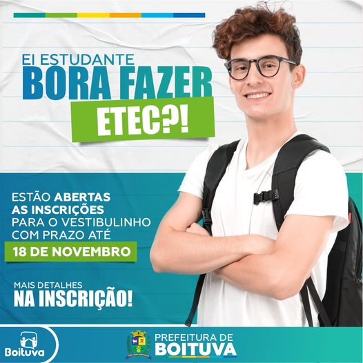 Etecs divulgam cursos com maior procura no Vestibulinho - Jornal