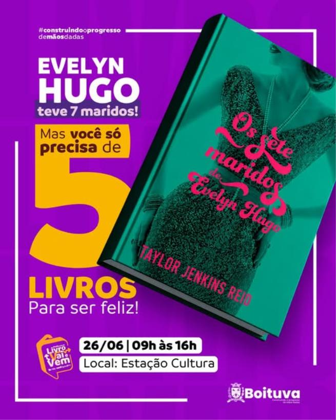 EVELYN HUGO PRECISOU DE SETE MARIDOS PARA CONTAR SUA HISTÓRIA