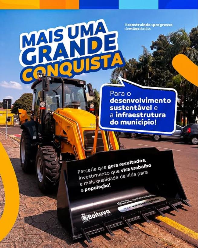 MAIS UMA GRANDE CONQUISTA PARA O DESENVOLVIMENTO
