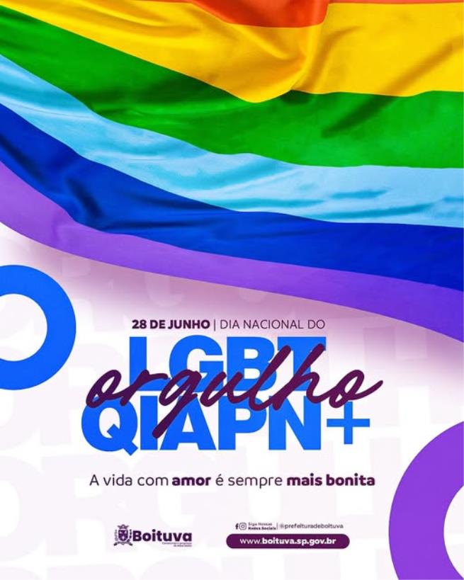 DIA INTERNACIONAL DO ORGULHO LGBTQIAPN+
