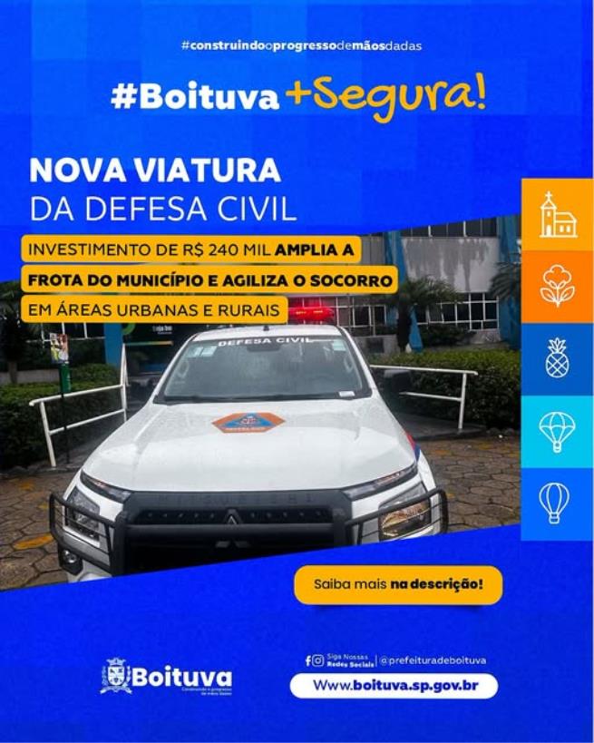 MAIS ESTRUTURA E AGILIDADE NO ATENDIMENTO À POPULAÇÃO!