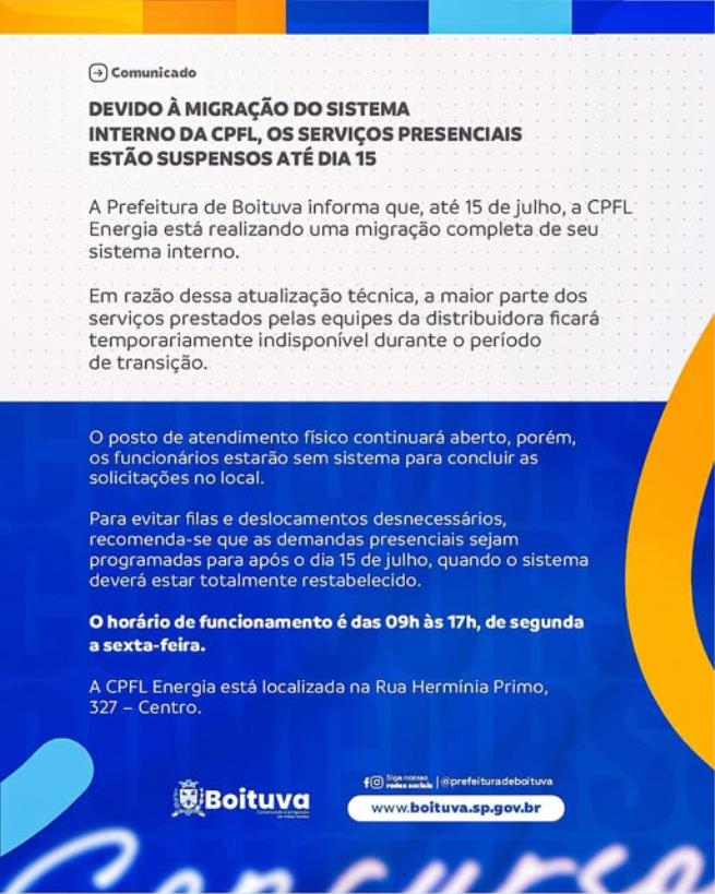 COMUNICADO CPFL