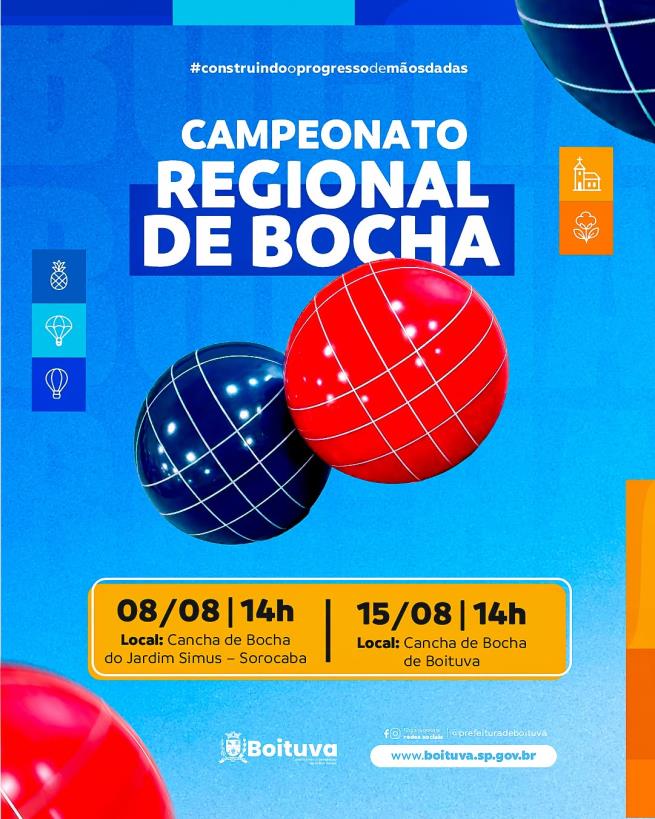 23º Campeonato Regional de Bocha 2026