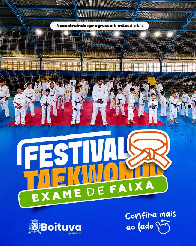 No último sábado, 29, o Ginásio Municipal de Esportes “Lerê” recebeu um grande encontro do Taekwondo boituvense.