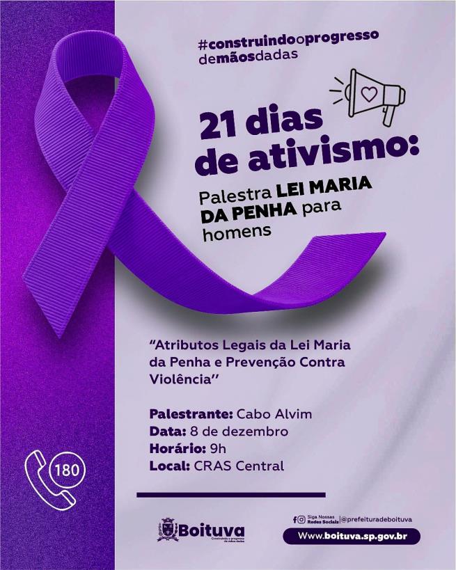 DIAS DE ATIVISMO
