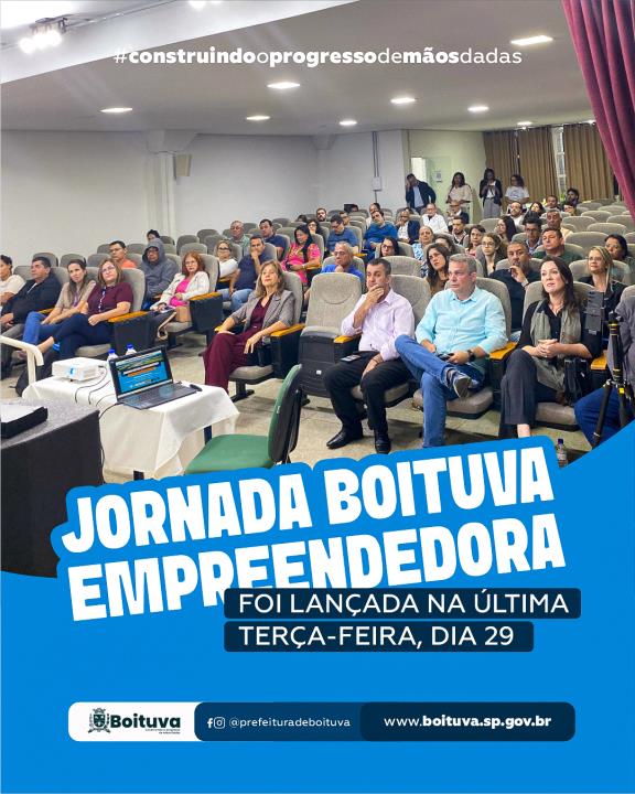 “JORNADA BOITUVA EMPREENDEDORA”