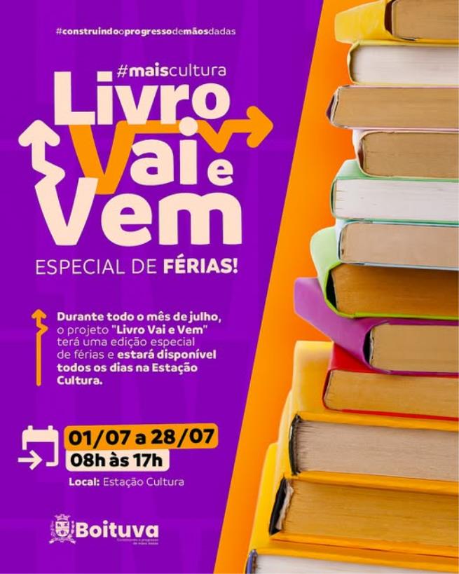 PROJETO "LIVRO VAI E VEM"