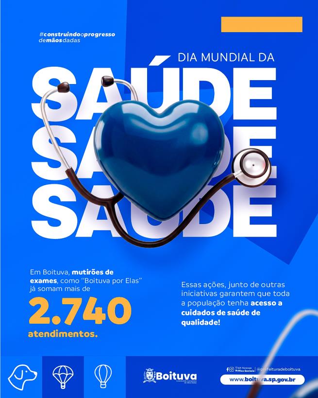7 DE ABRIL | DIA MUNDIAL DA SAÚDE
