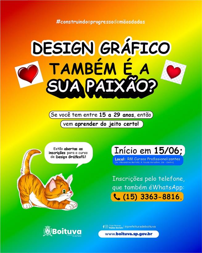 DESIGN GRÁFICO TAMBÉM É A SUA PAIXÃO?