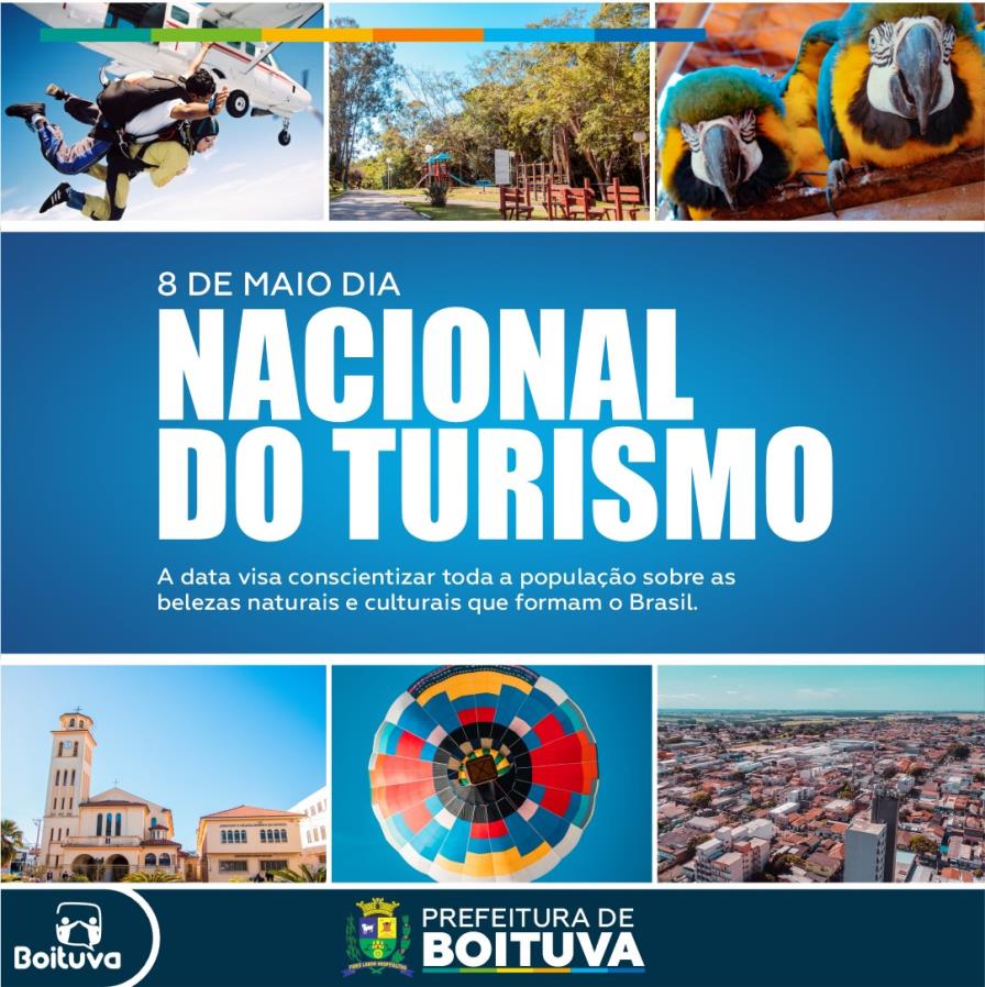  DIA NACIONAL DO TURISMO | Dia 8 de Maio