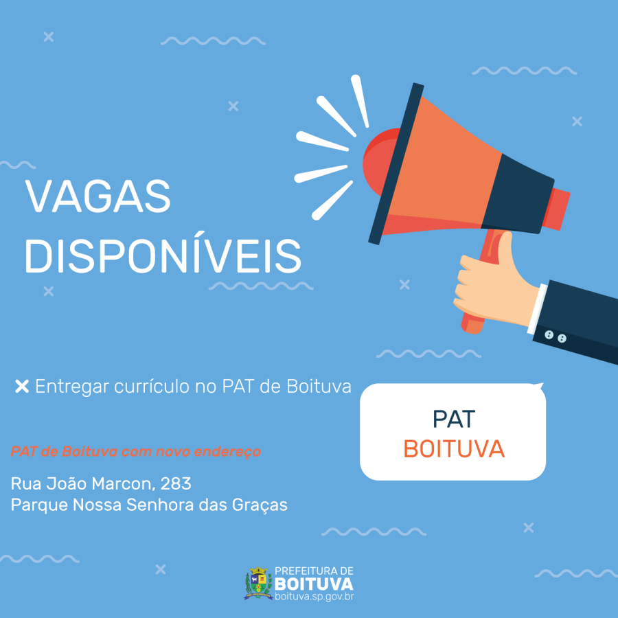 VAGA NO PAT
