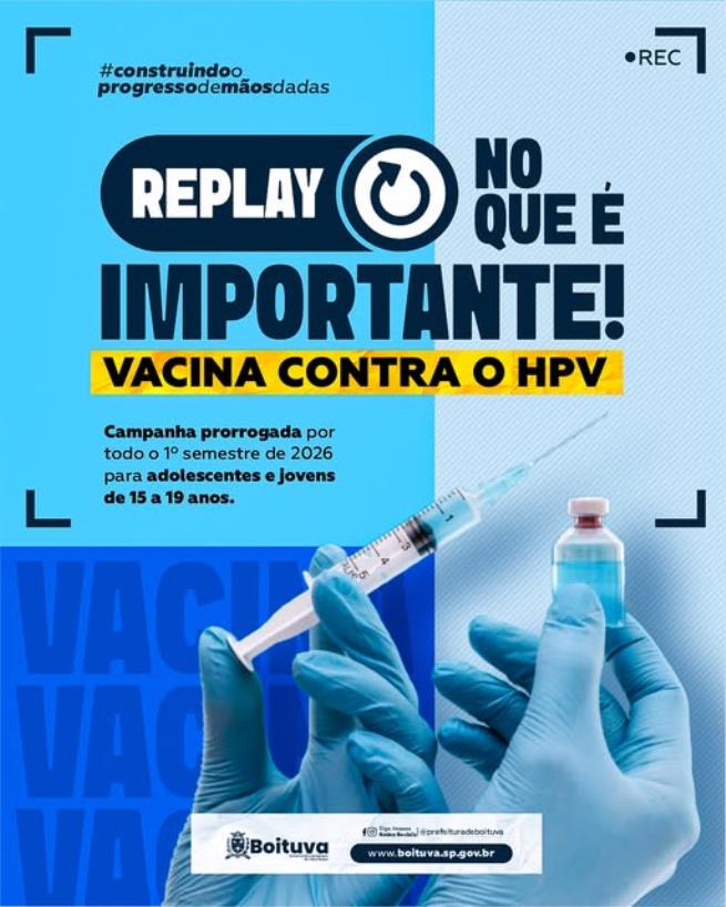 REPLAY NO QUE É IMPORTANTE!