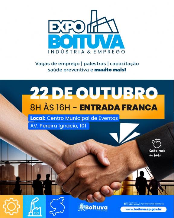 EXPO BOITUVA INDÚSTRIA & EMPREGO 2025