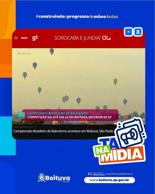 TÁ NA MÍDIA
