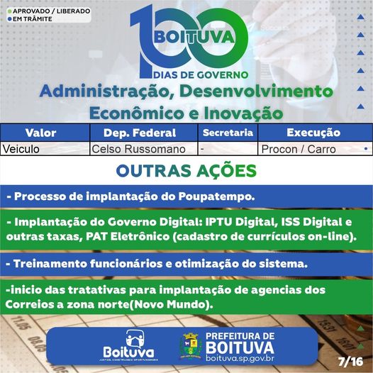 Desenvolvimento - Secretaria de Desenvolvimento Econômico e Inovação