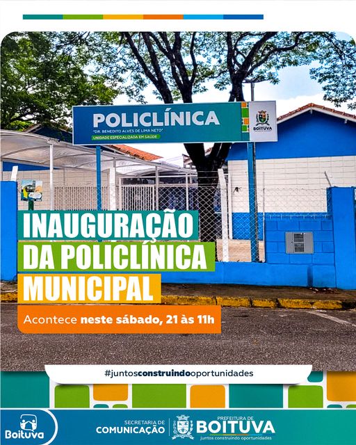 Prefeitura Inaugura neste domingo mais uma unidade do Projeto Meu