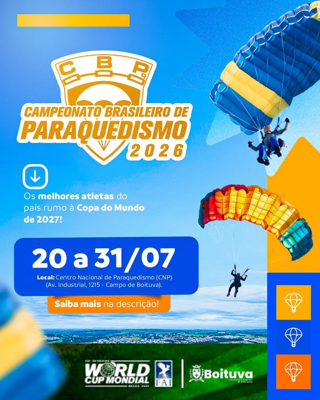 O CÉU DE BOITUVA VAI FICAR MAIS COLORIDO!