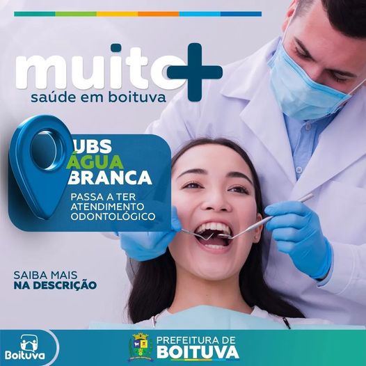 UBS ÁGUA BRANCA PASSA A TER ATENDIMENTO ODONTOLÓGICO