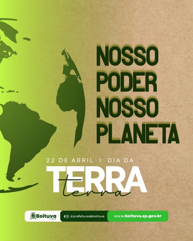 22 DE ABRIL | DIA DA TERRA