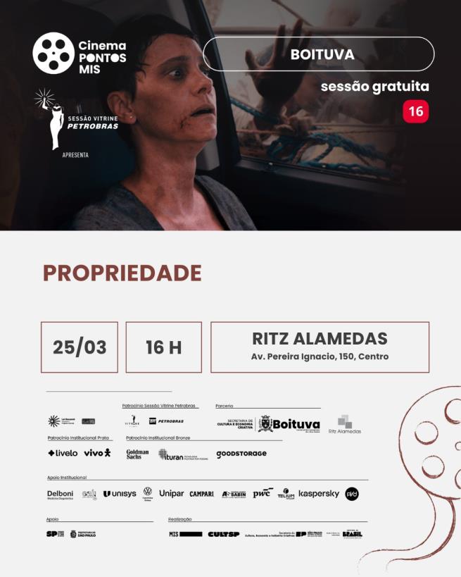 CINECLUBE PONTO MIS EM BOITUVA!