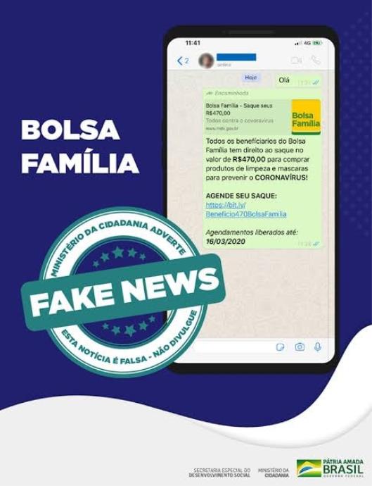 FAKE NEWS AUXÍLIO CIDADÃO