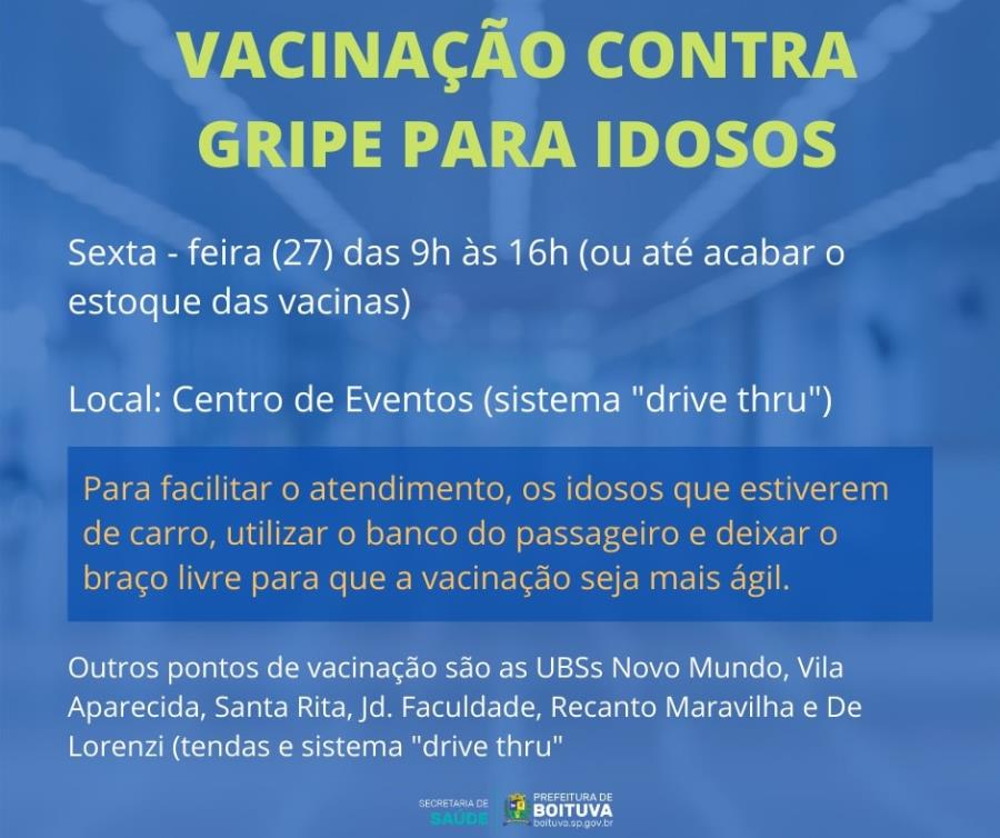 VACINAÇÃO CONTINUA 💉