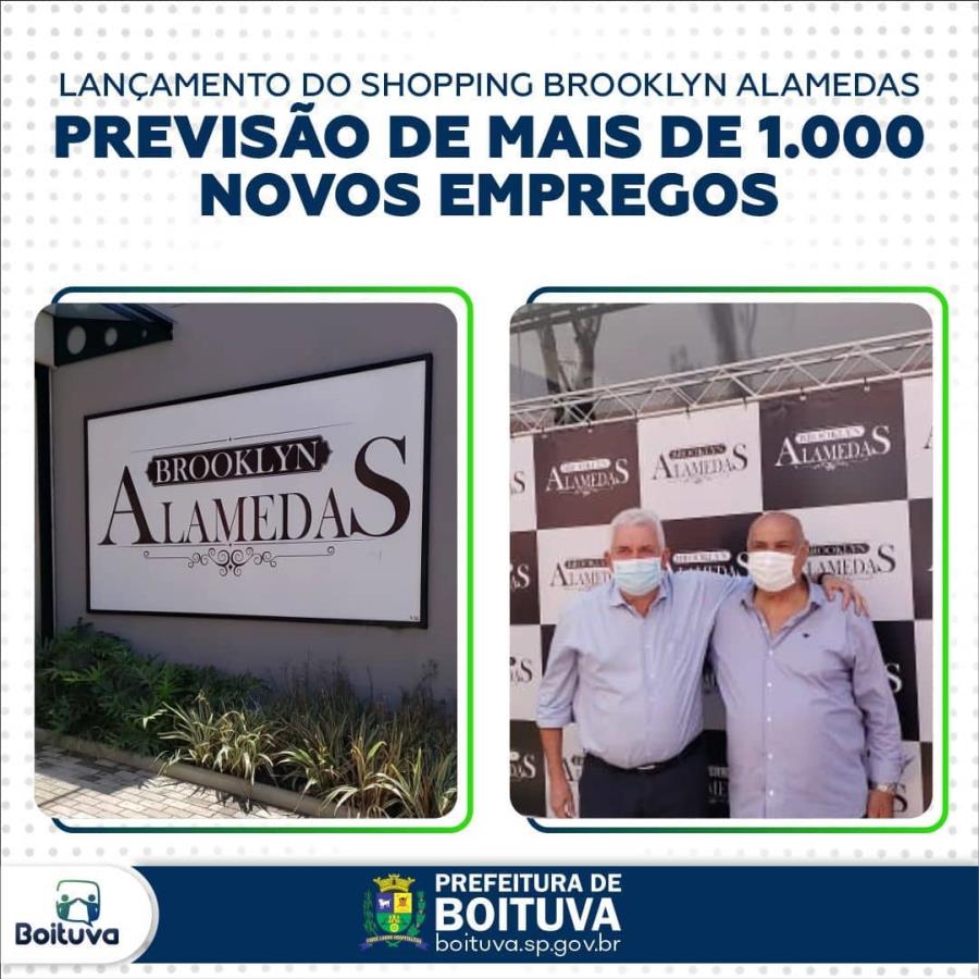 LANÇAMENTO DO SHOPPING BROOKLYN ALAMEDAS Previsão de mais de 1000