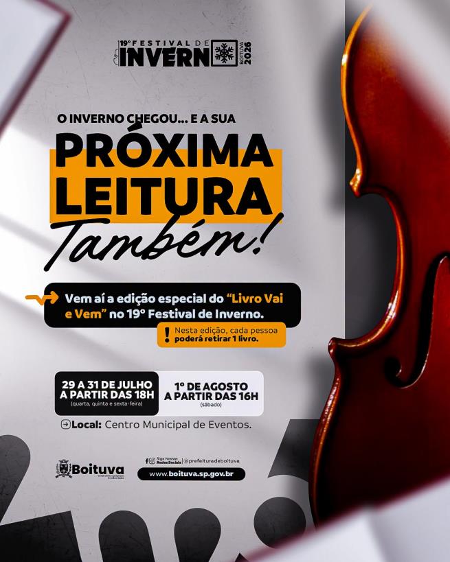 O INVERNO CHEGOU... E A SUA PRÓXIMA LEITURA TAMBÉM!