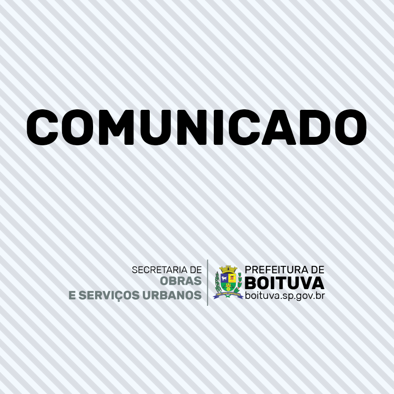 COMUNICADO