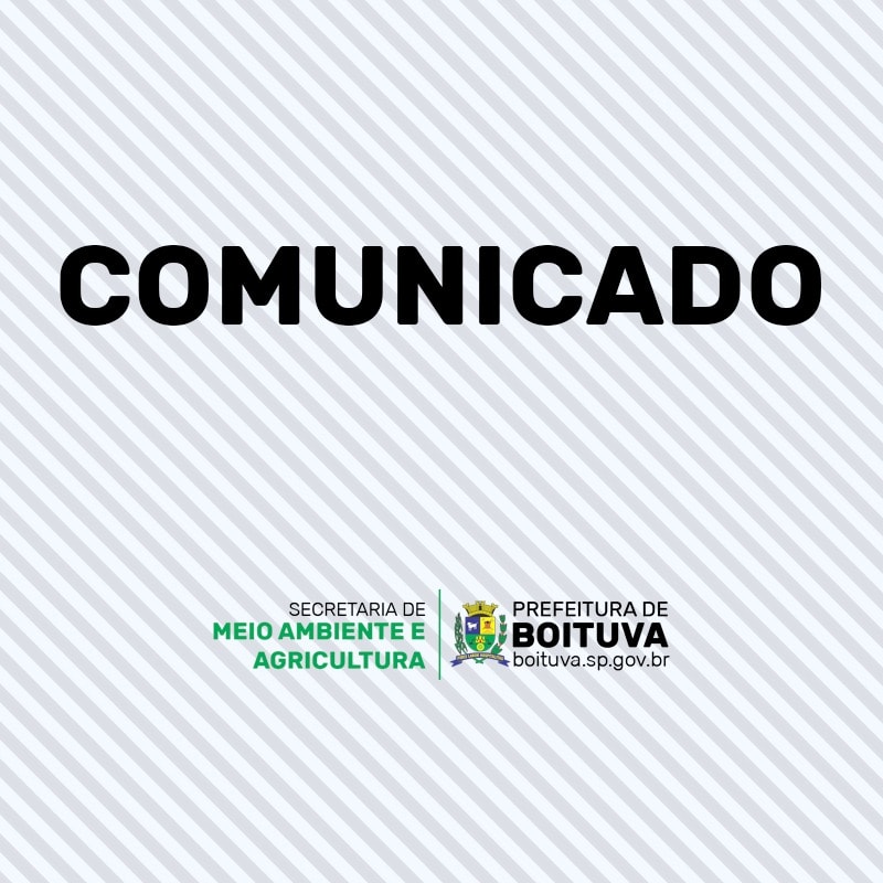 A Prefeitura de Boituva reforça as medidas preventivas para proteger a população da contaminação por coronavírus nas feiras livres da cidade