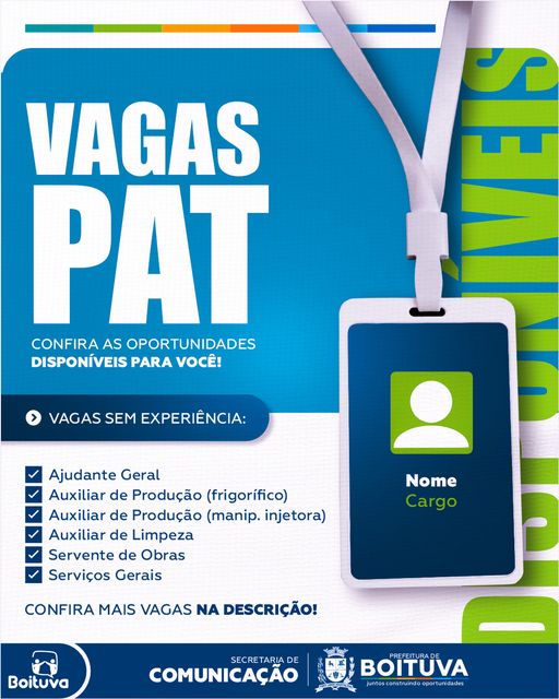 OPORTUNIDADE DE EMPREGO  #OPORTUNIDADE DE EMPREGO! Frigorífico