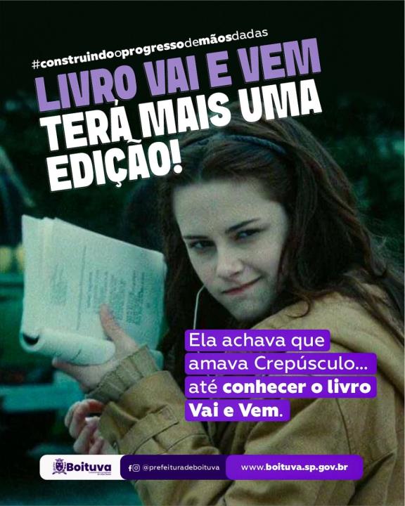 “LIVRO VAI E VEM”