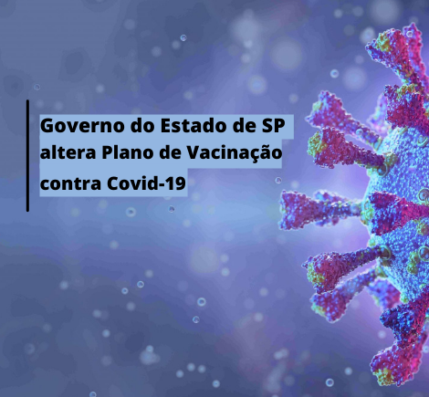 Plano de Vacinação Estadual contra covid-19 altera cronograma inicial