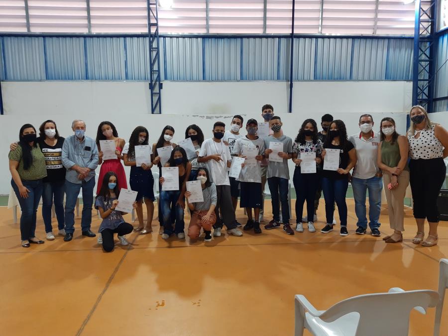 Formatura do Programa Agente Jovem acontece em Elias Fausto