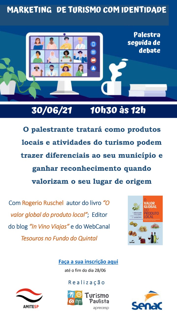 Webinário: "Marketing de turismo com identidade"