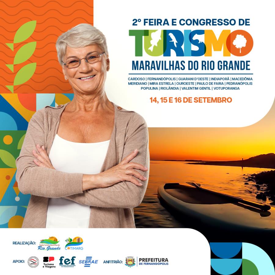Região Turística Maravilhas do Rio Grande realiza 2ª Feira e Congresso de Turismo
