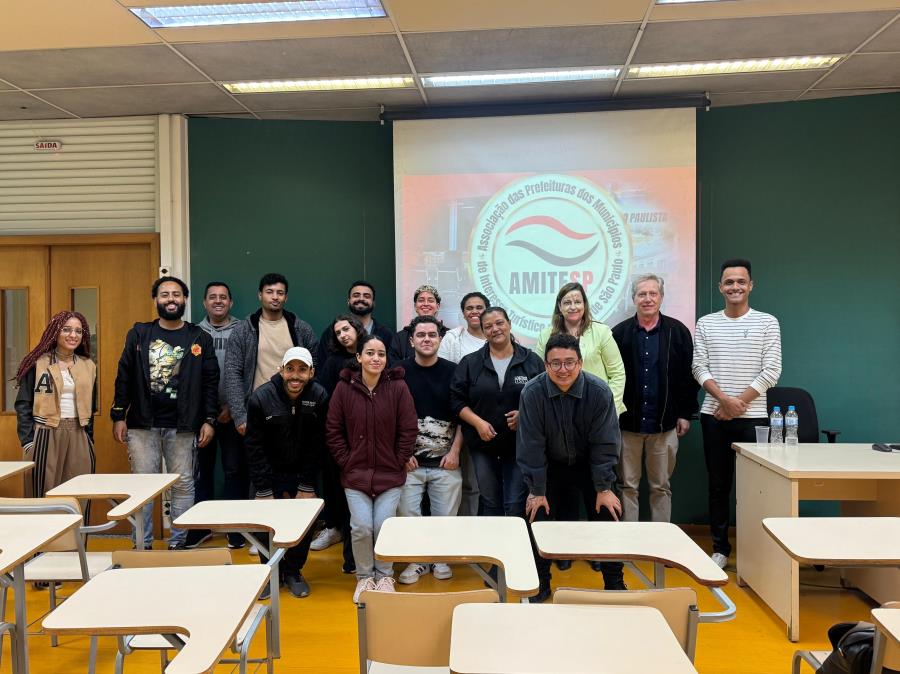 AMITESP participa de aula na USP EACH
