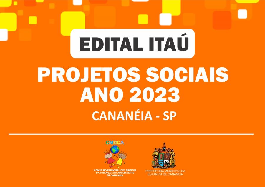 CMDCA lança edital para inscrição de projetos sociais 2023 em Cananéia
