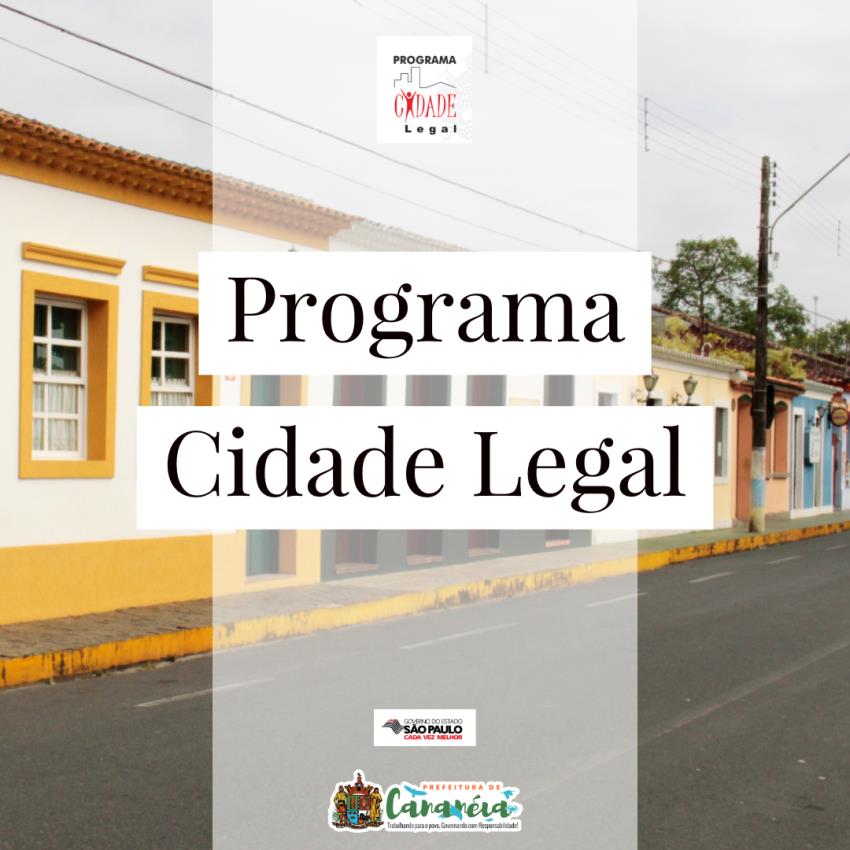Cidade Legal estará no Bairro Vigorelli