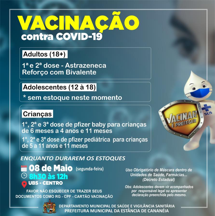 VACINAÇÃO Contra COVID-19