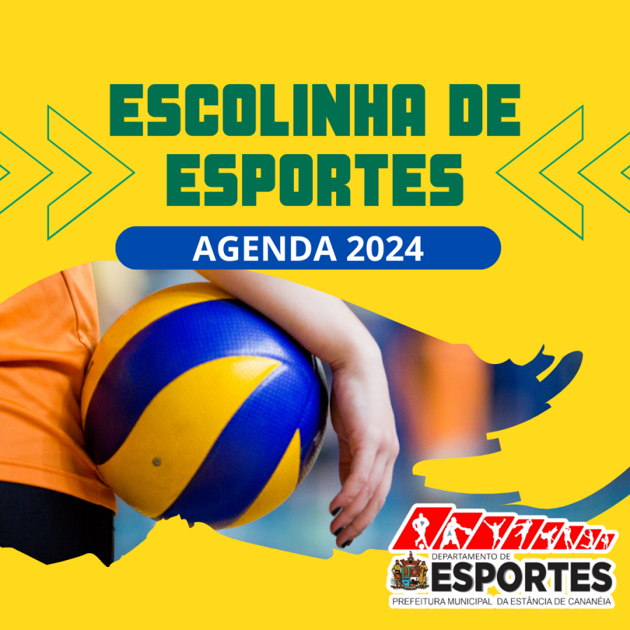 ESPORTE - Confira a agenda de atividades de 2024