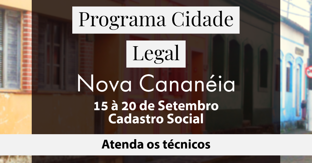 Atividades do Cidade Legal são retomadas