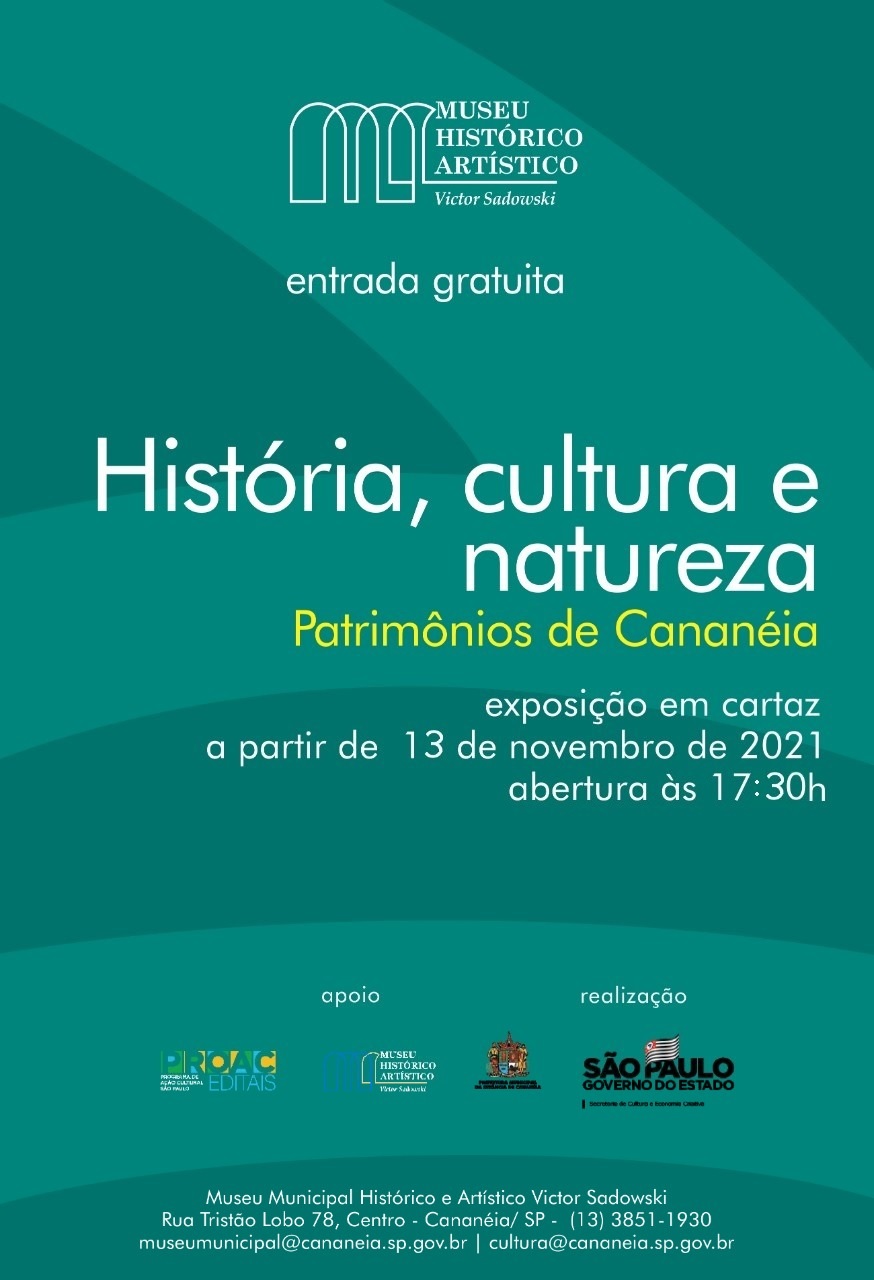 Museu Municipal de Cananéia reabre no próximo dia 13