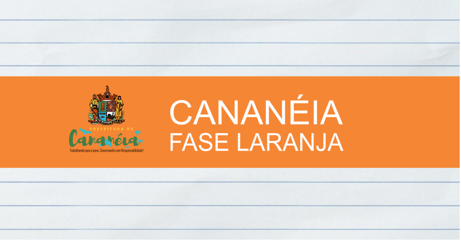 Cananéia entra na fase laranja do Covid19