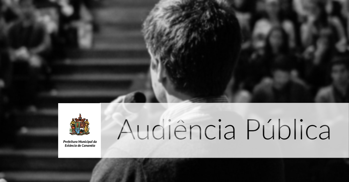 Audiência Pública: 22.09.2020